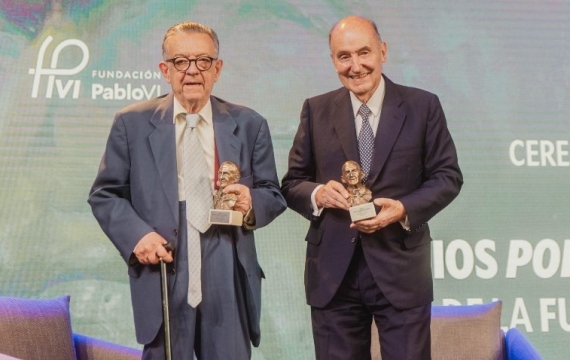 Premios Populorum Progressio a los padres de la Constitución: un reconocimiento a una obra histórica y colectiva que es preciso recuperar